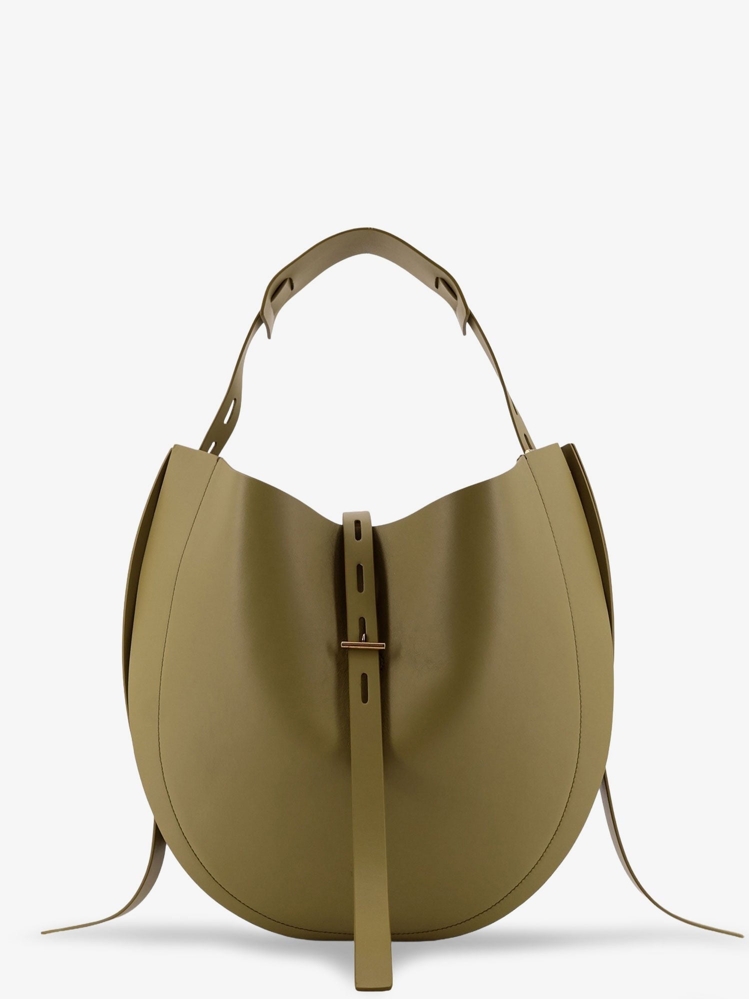 Mino Bossi Women's Liz Leather Crossbody Bag Green Mino Bossi