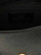 Elisabetta Franchi Lizard Print Crossbody Bag Black, view 4
