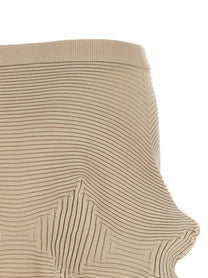 ISSEY MIYAKE Lnkage Skirt Beige