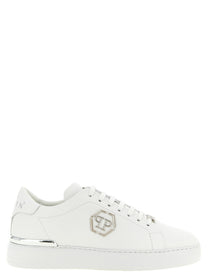 Philipp Plein Lo to Hexagon Sneakers White