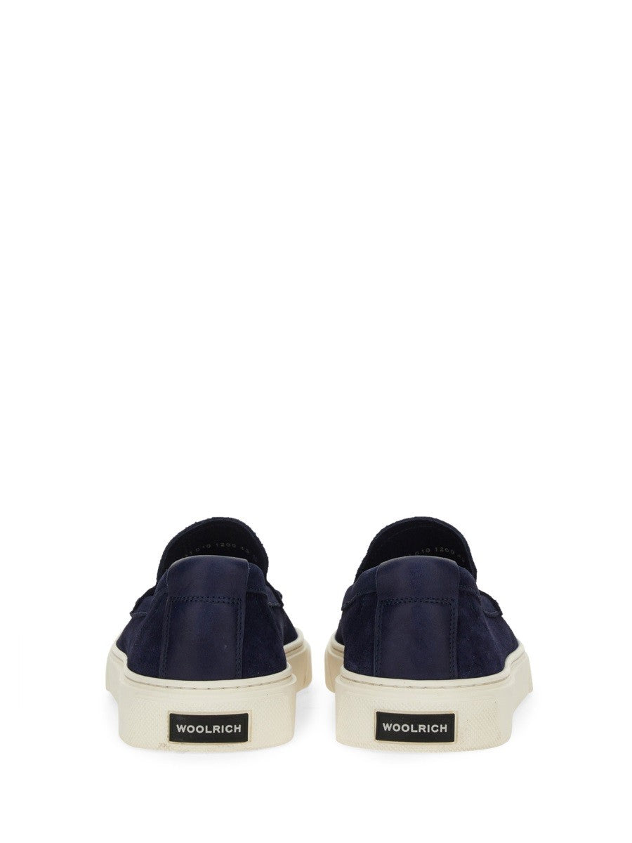 Woolrich Men's Loafer Slip Blue