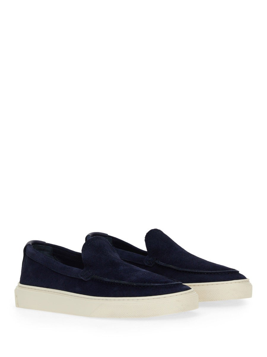 Woolrich Men's Loafer Slip Blue