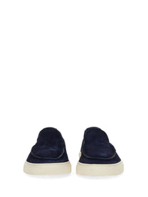 Woolrich Men's Loafer Slip Blue