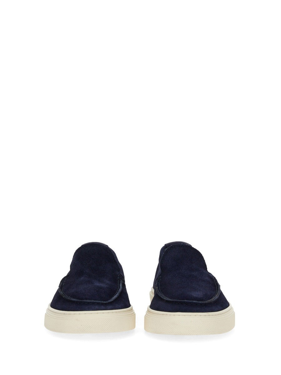 Woolrich Men's Loafer Slip Blue