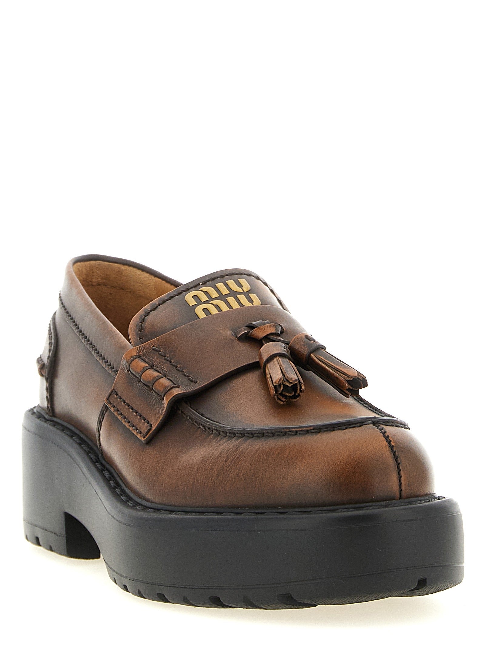 Miu Miu Loafers Brown