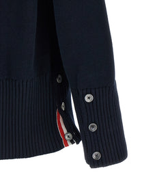 Thom Browne Lobster Cardigan Blue
