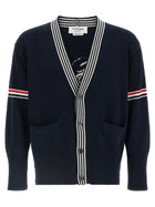 Thom Browne Lobster Cardigan Blue