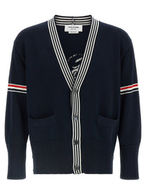 Thom Browne Lobster Cardigan Blue