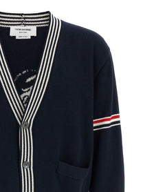 Thom Browne Lobster Cardigan Blue