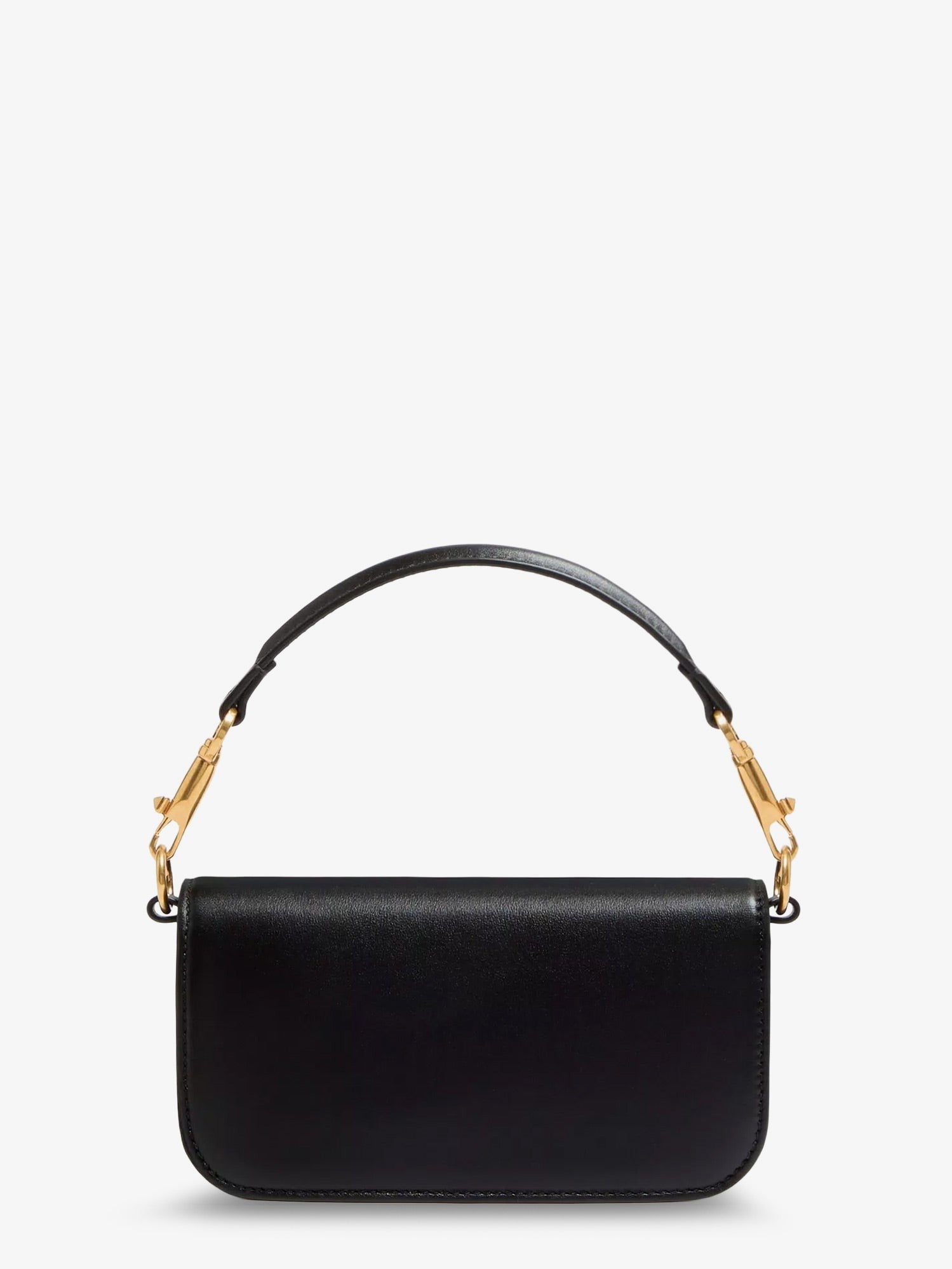 Valentino Women's Locò Leather Shoulder Bag Black