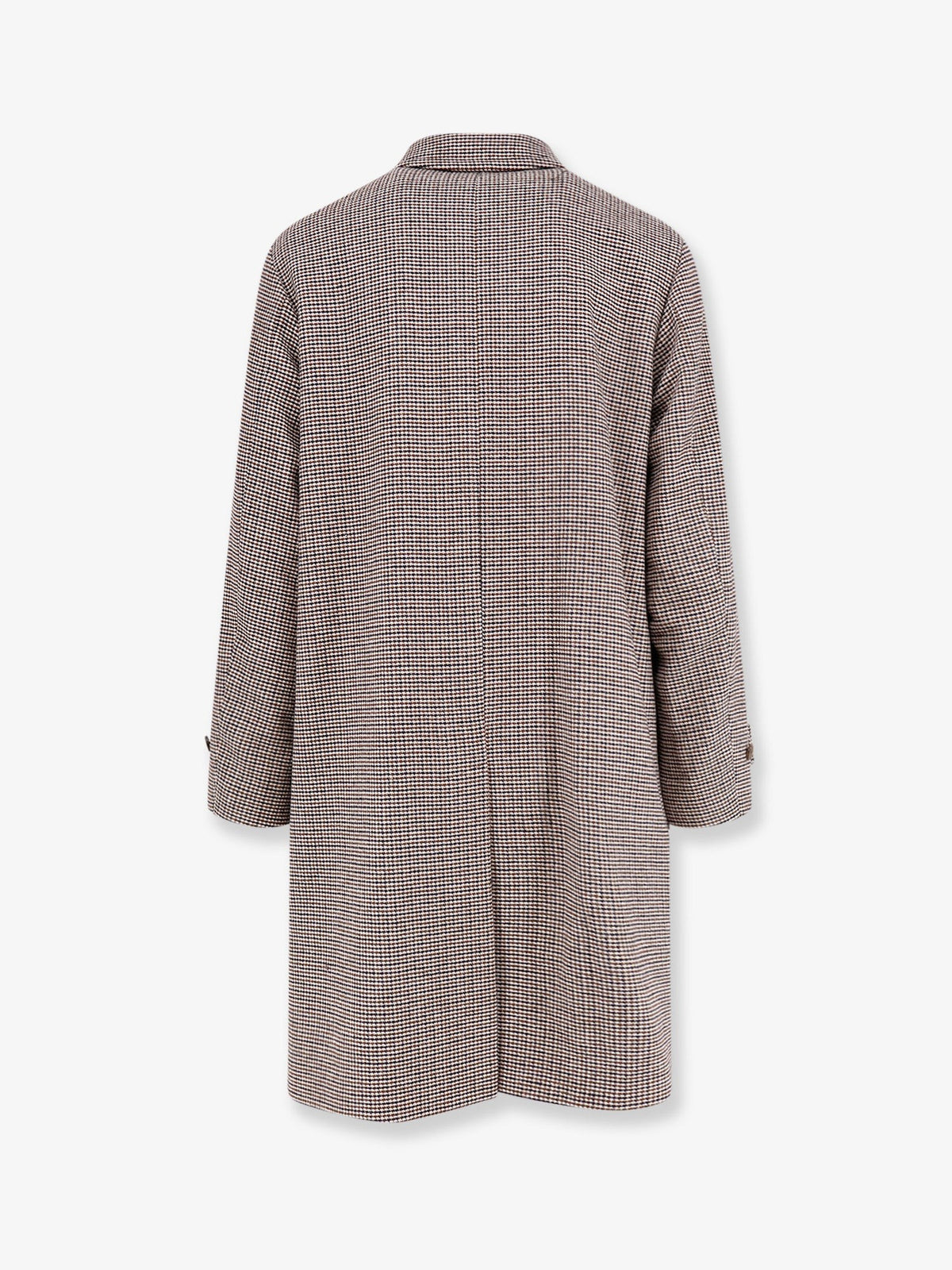 Hevò Men's Loconia Wool Blend Coat Black