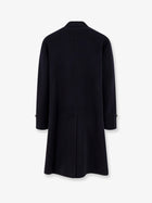 Hevò Men's Loconia Wool Coat Blue