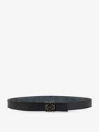 Loewe Men's Anagram Suede Belt Smooth Calf, view 2