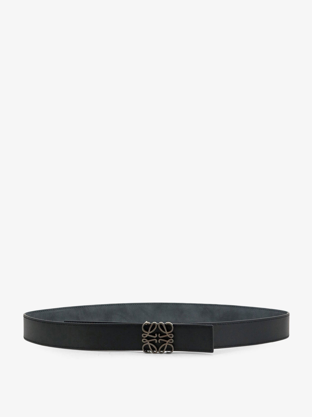 Loewe Men's Anagram Suede Belt Smooth Calf, view 2
