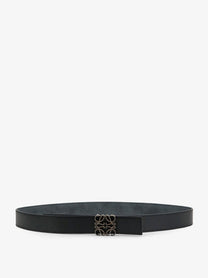 Loewe Men's Anagram Suede Belt Smooth Calf, view 2