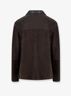 Loewe Men's Suede Jacket Brown, view 2