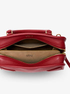 Loewe Women's Amazona Leather Handbag Red, view 4