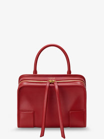 Loewe Women's Amazona Leather Handbag Red