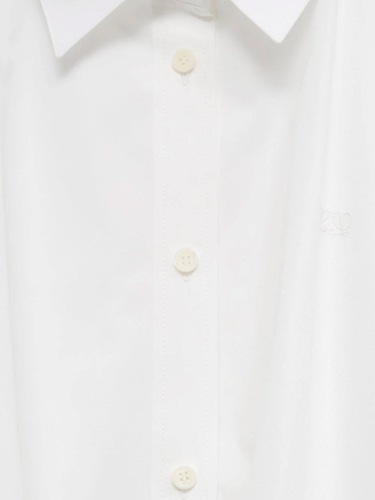 Loewe Women's Cotton Shirt White, view 3