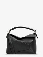 Loewe Women's Puzzle Edge Leather Handbag Black