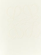 Loewe Women's Wool Blend Crewneck Sweater White, view 3