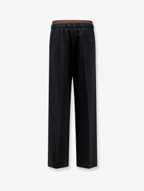 Loewe Women's Wool Trousers Black, view 2