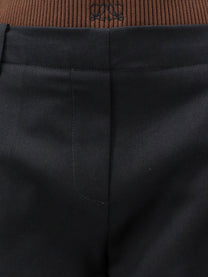 Loewe Women's Wool Trousers Black, view 3