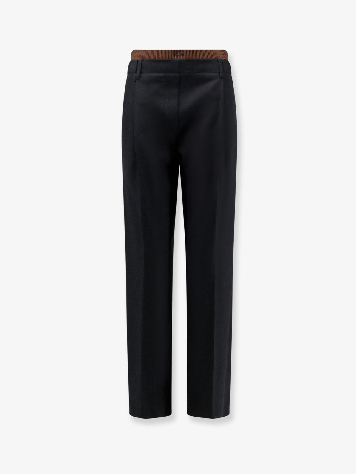 Loewe Women's Wool Trousers Black