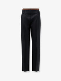 Loewe Women's Wool Trousers Black