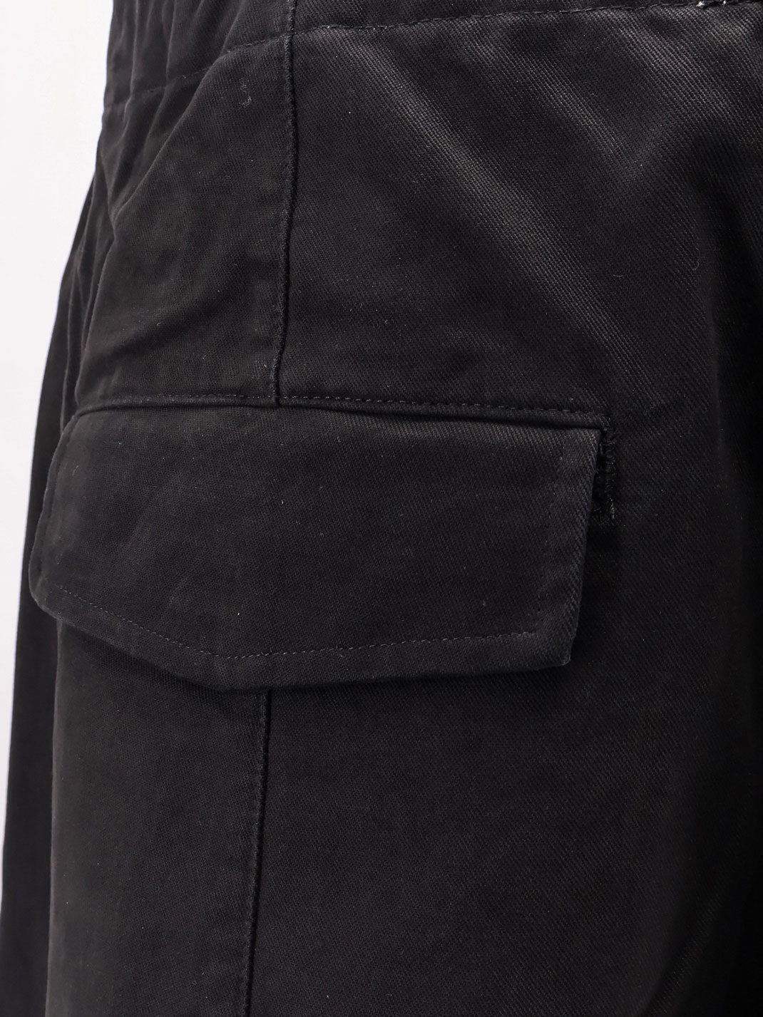 Entire Studios Unisex Loft Cotton Trousers Black, view 5