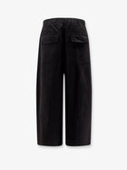 Entire Studios Unisex Loft Cotton Trousers Black, view 4