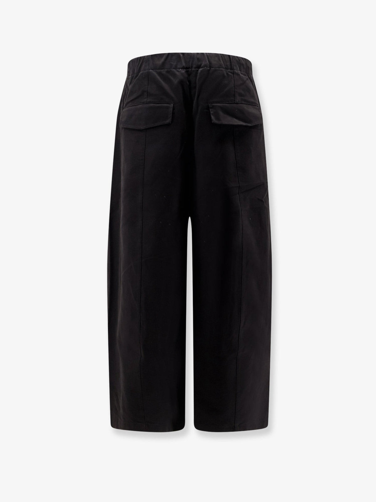 Entire Studios Unisex Loft Cotton Trousers Black, view 4