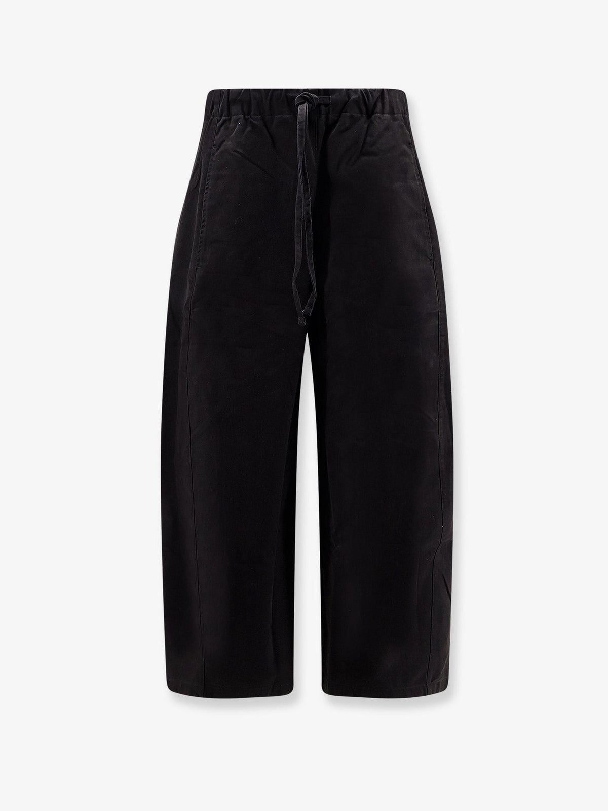Entire Studios Unisex Loft Cotton Trousers Black
