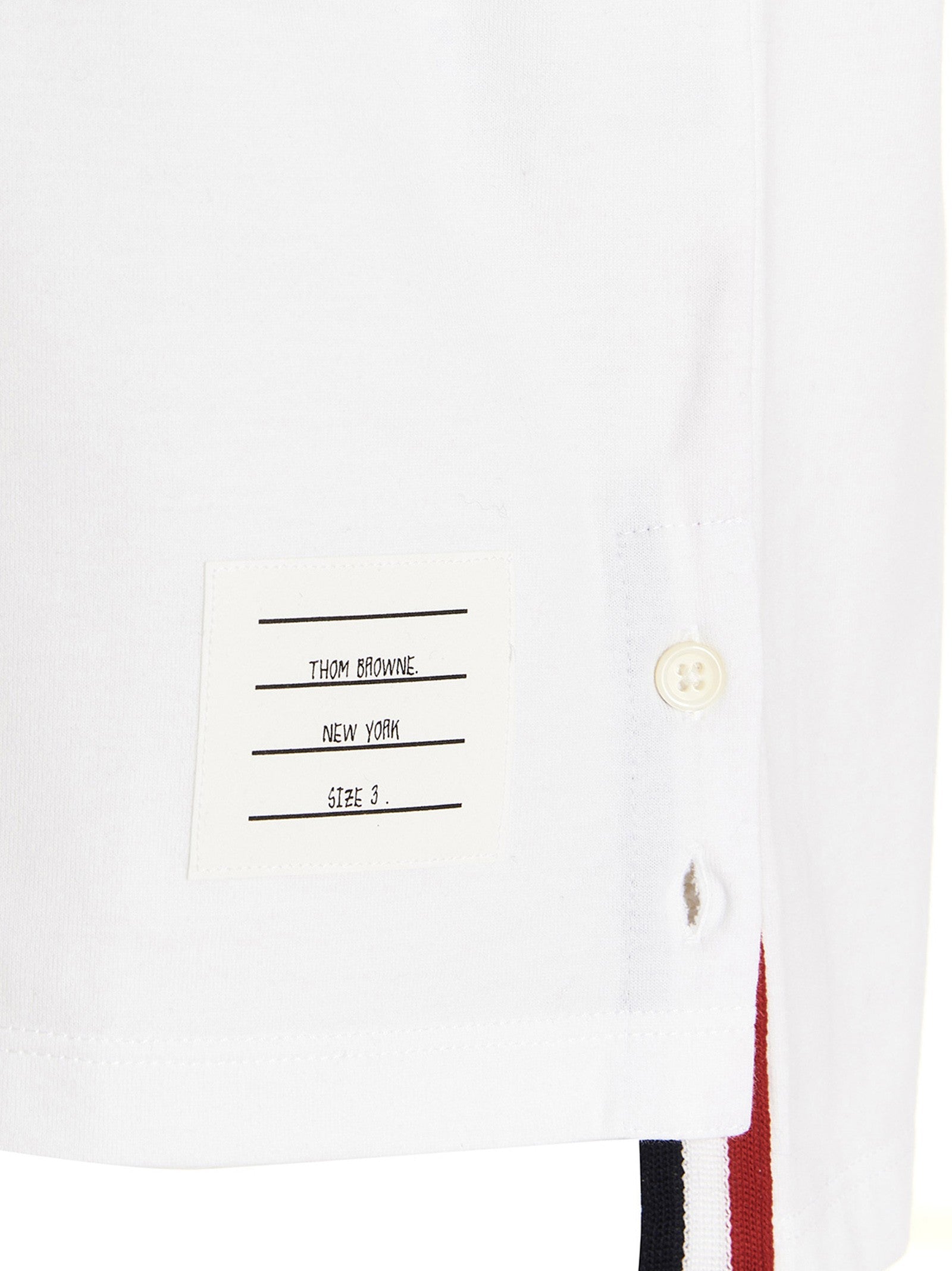 Thom Browne Band Jersey Shirt White