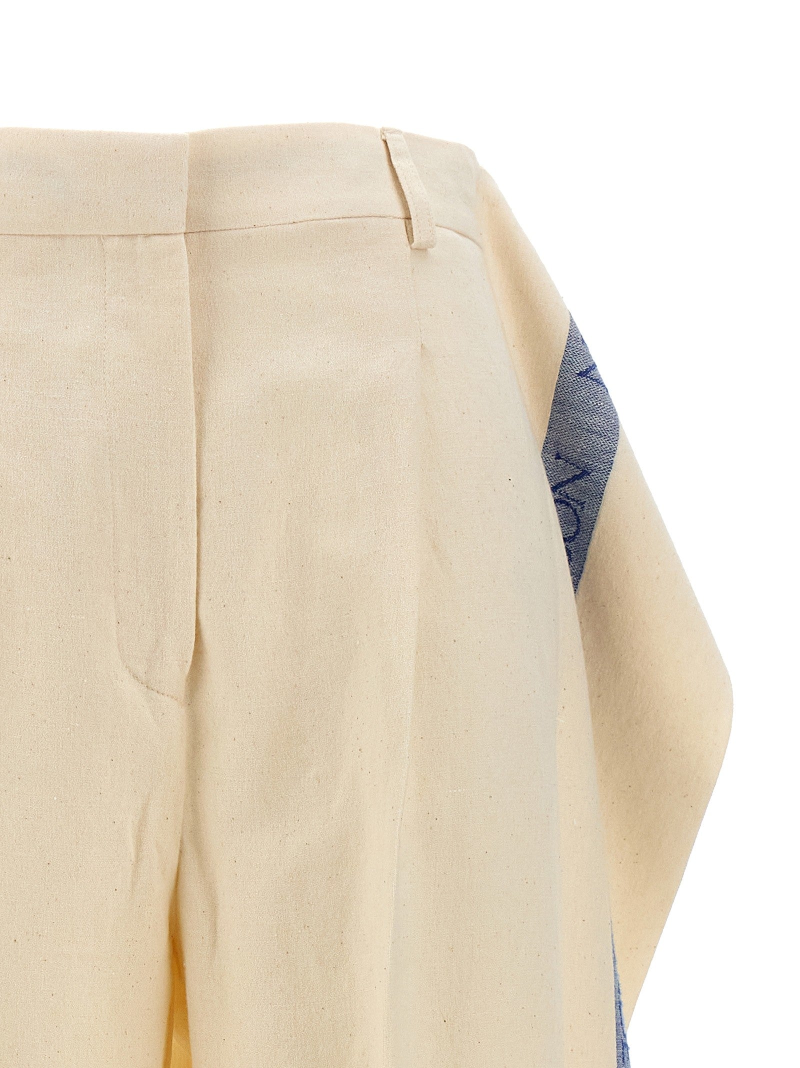 JW Anderson Band Panel Pants Beige