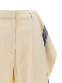 JW Anderson Band Panel Pants Beige