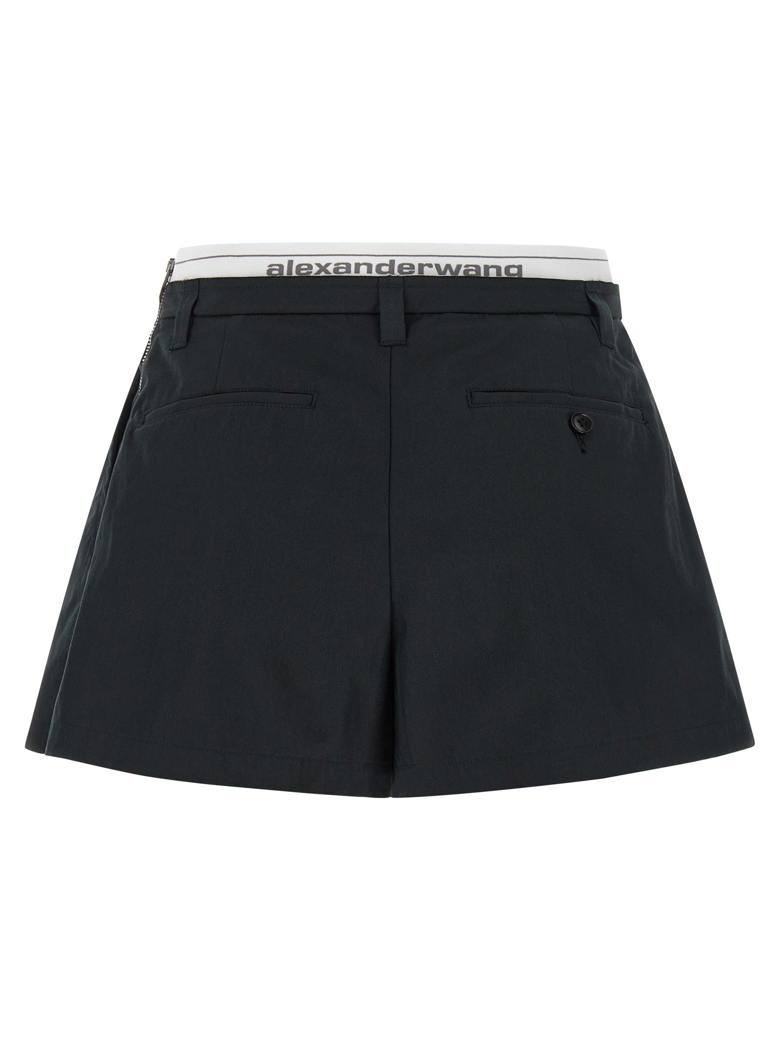alexanderwang Band Shorts Black