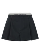 alexanderwang Band Shorts Black