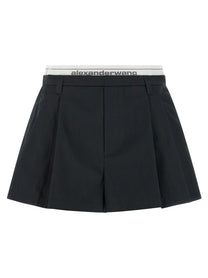 alexanderwang Band Shorts Black