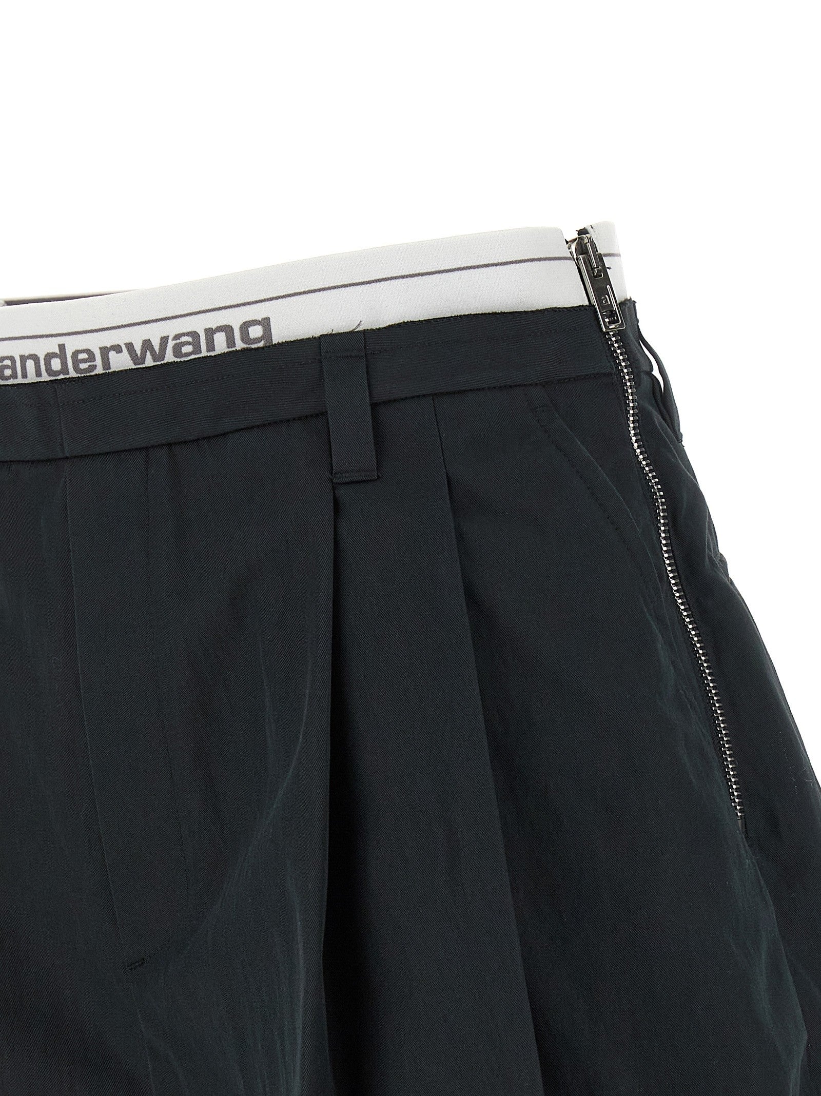 alexanderwang Band Shorts Black