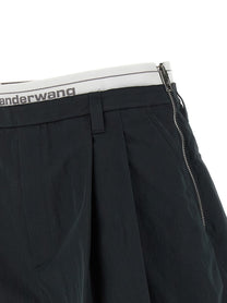 alexanderwang Band Shorts Black