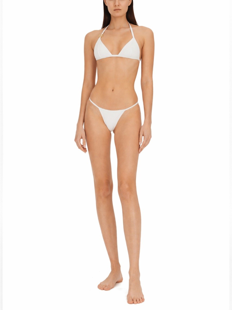 Dolce &amp; Gabbana Women's Bikini Swimsuit White, view 2