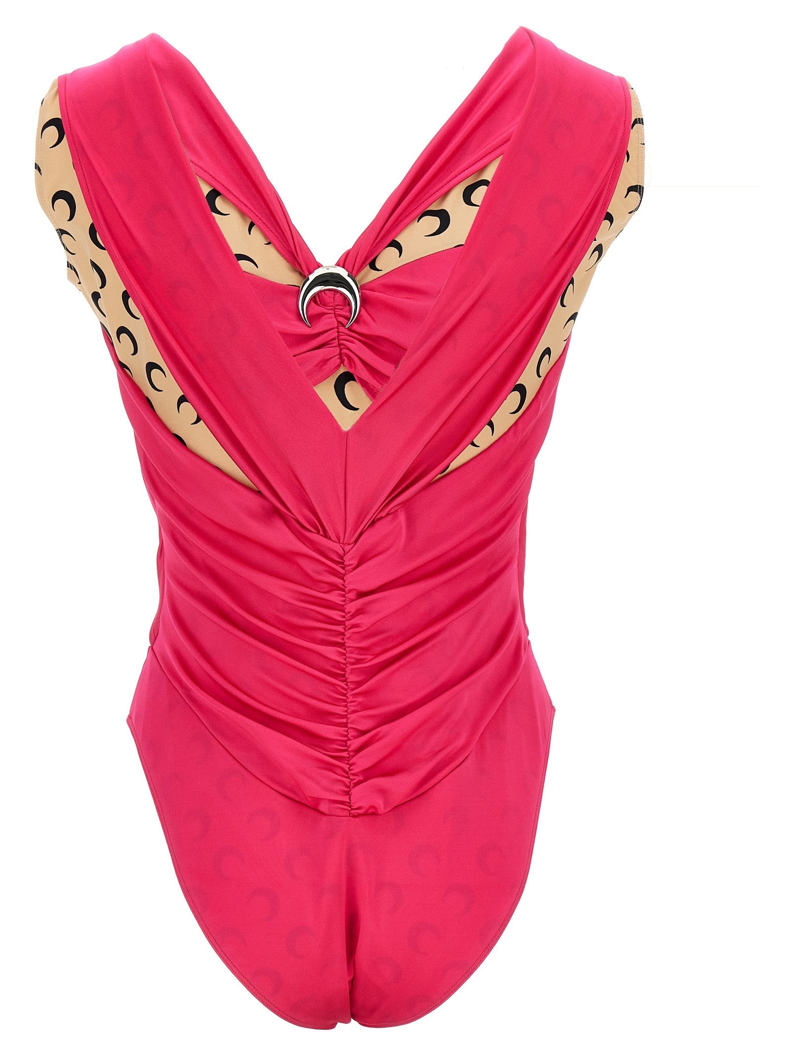 Marine Serre Bodysuit Pink