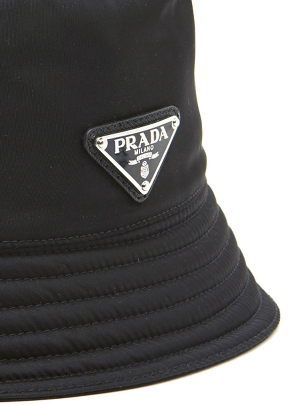 PRADA Bucket Hat Black, view 3