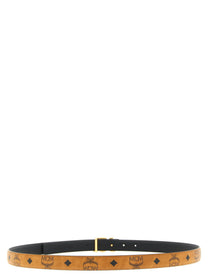 MCM Buckle Belt Brown