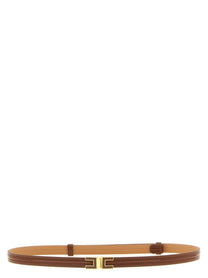Elisabetta Franchi Buckle Belt Brown