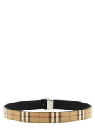 Burberry Buckle Reversible Belt Beige, view 3