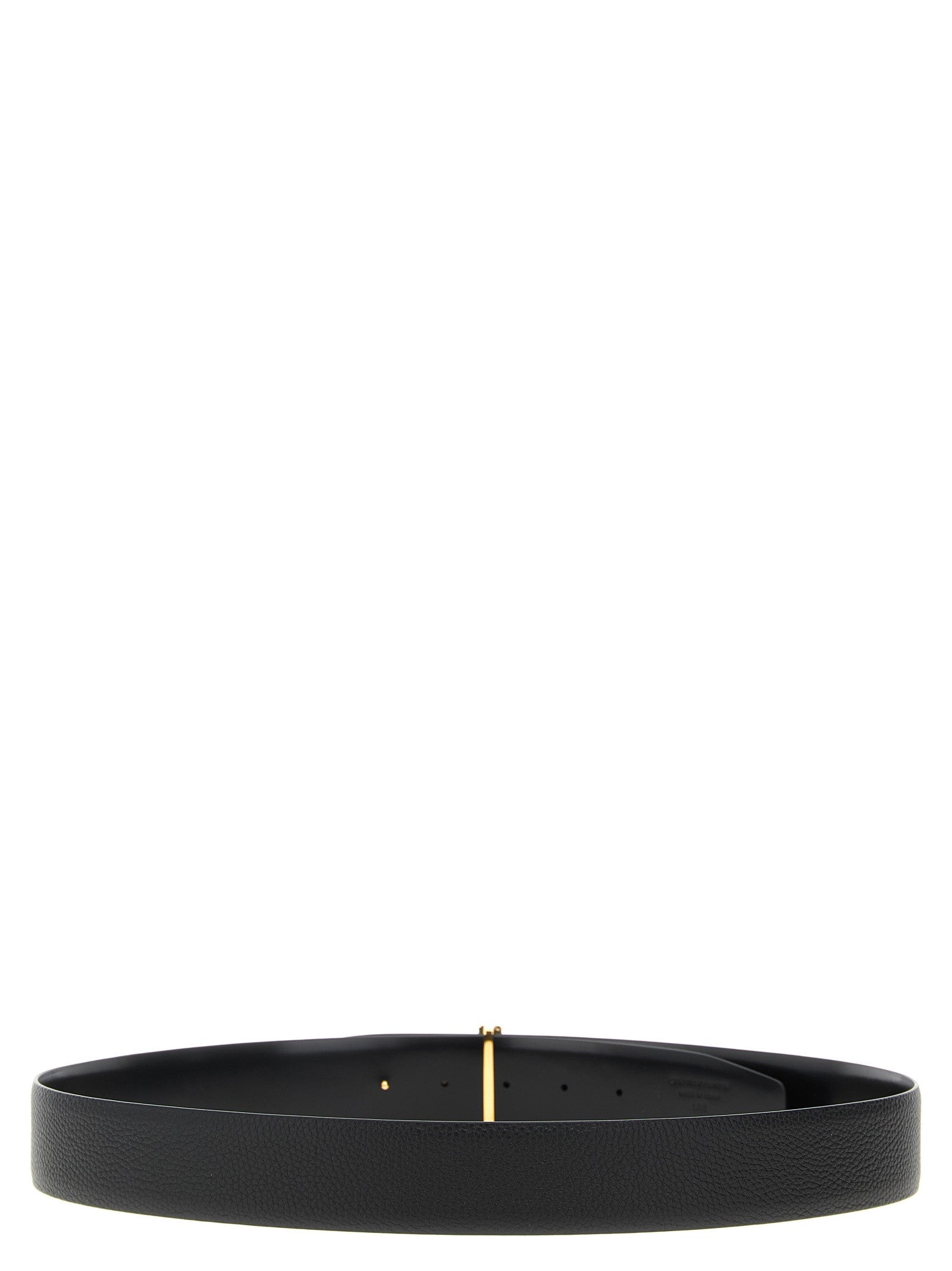Tom Ford Buckle Reversible Belt Black