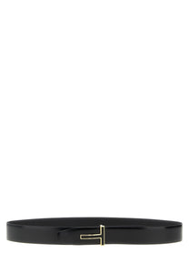 Tom Ford Buckle Reversible Belt Black