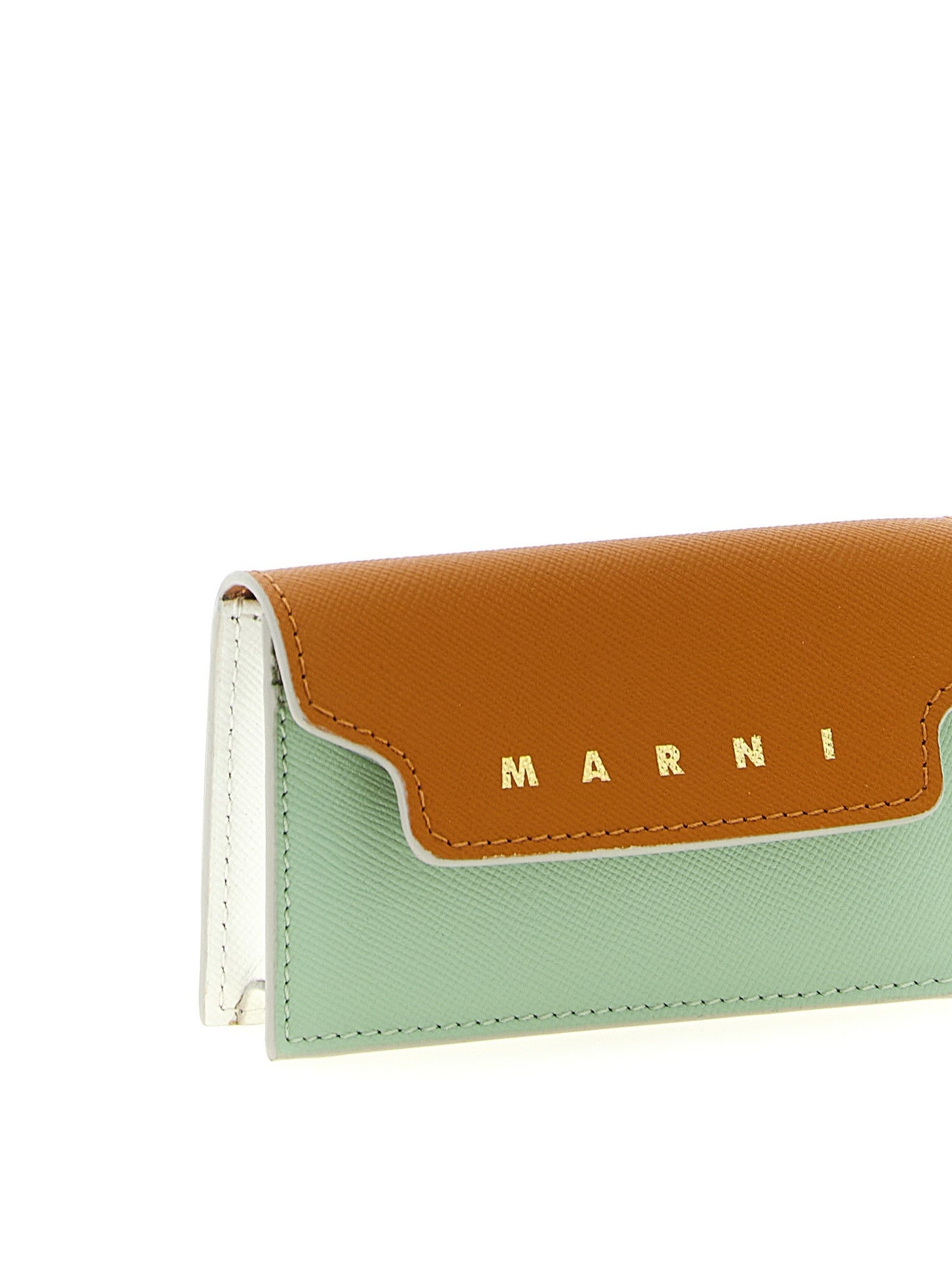 Marni Business Card Holder Gold